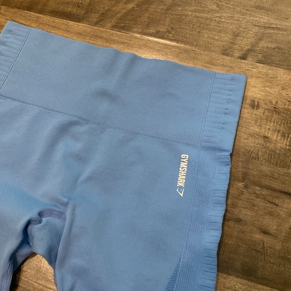 Gymshark Seamless Leggings Blue Medium - Picture 3 of 7